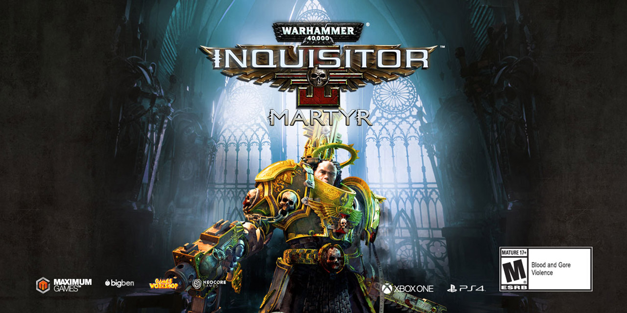 Warhammer 40.000 Inquisitor Martyr. Ahora toca en PS4