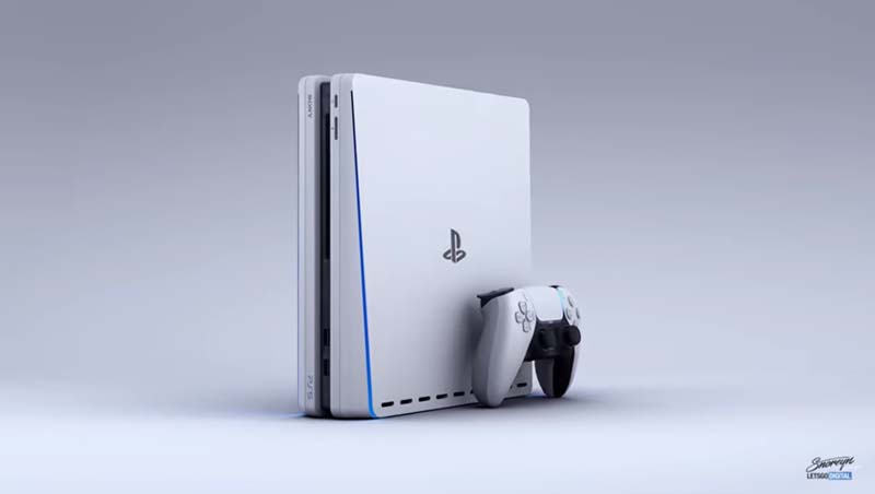 Así de bien lucen el nuevo Sony DualSense Controller y PlayStation 5 según el artista 3D Giuseppe Spinelli