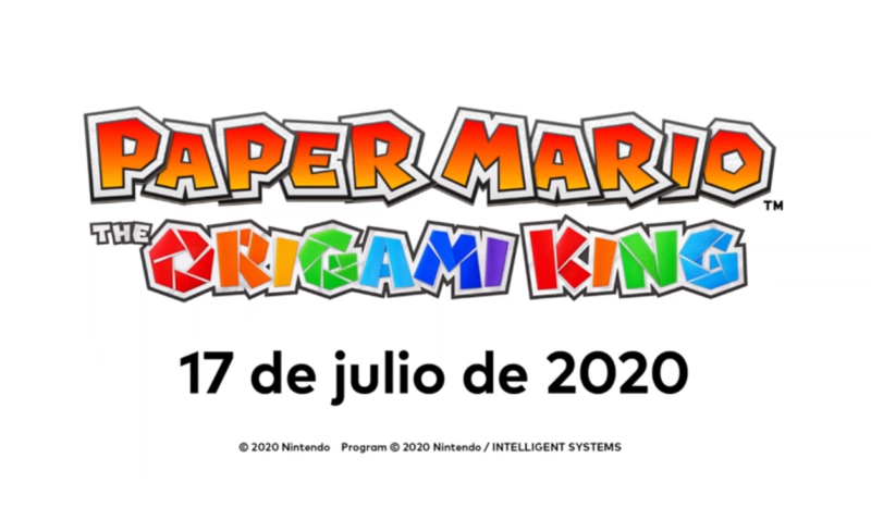 Paper Mario: The Origami King a la venta en Nintendo Switch el 17 de julio