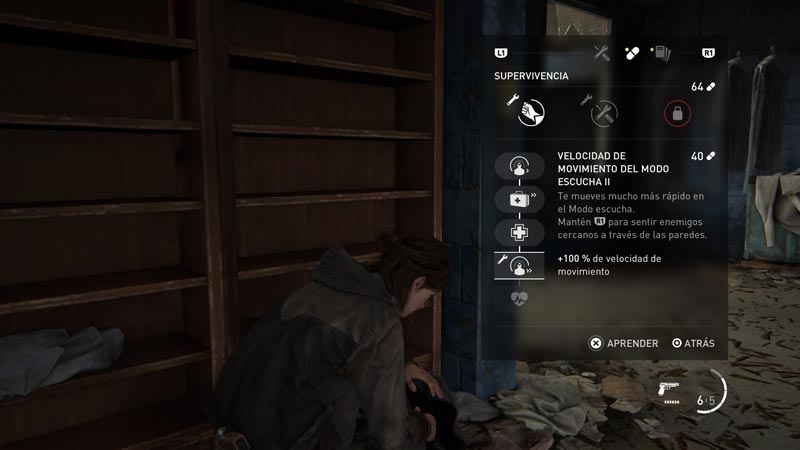 Necesitaremos recoger material para sobrevivir en The Last of Us parte 2