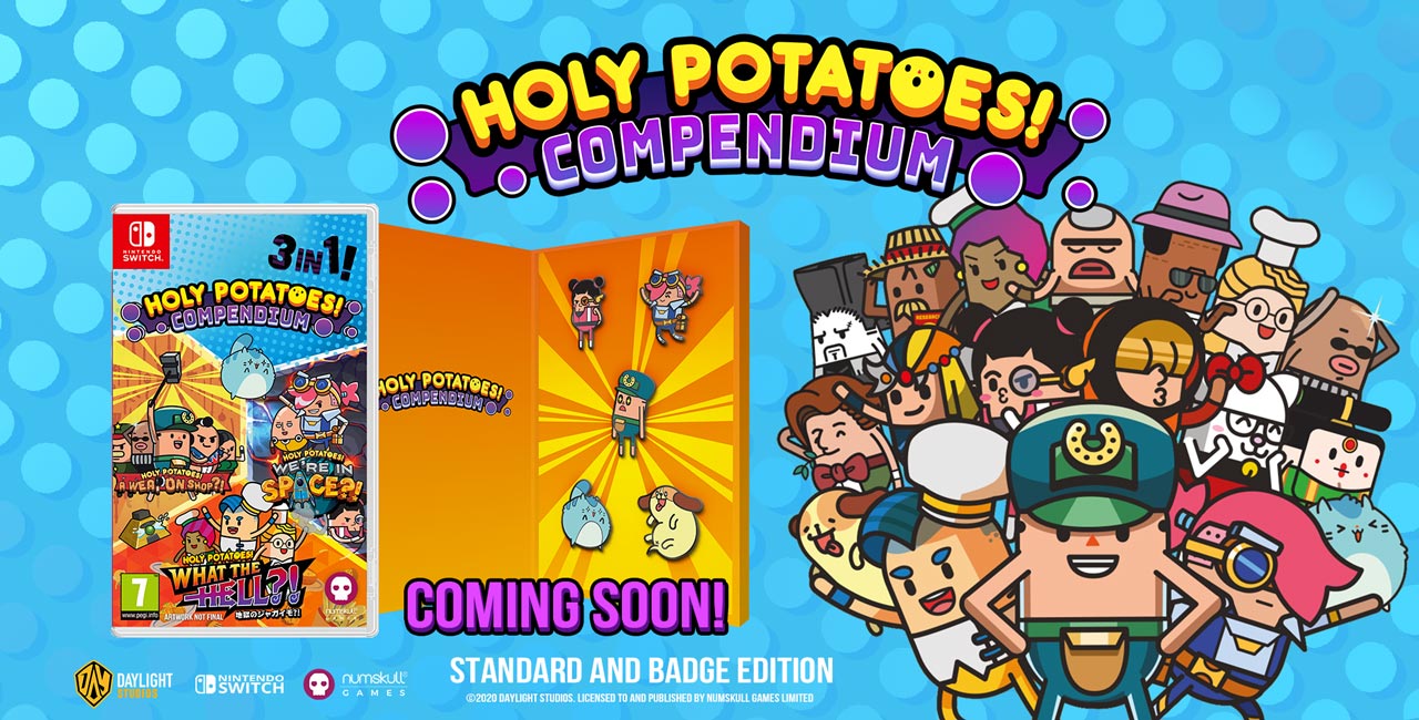 Holy Potatoes Compendium llega en dos ediciones físicas para Nintendo Switch