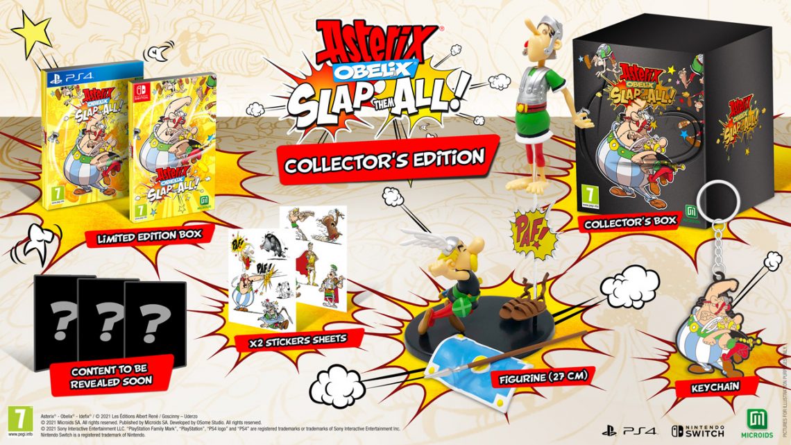 Desveladas las ediciones de Asterix & Obelix: Slap them All!