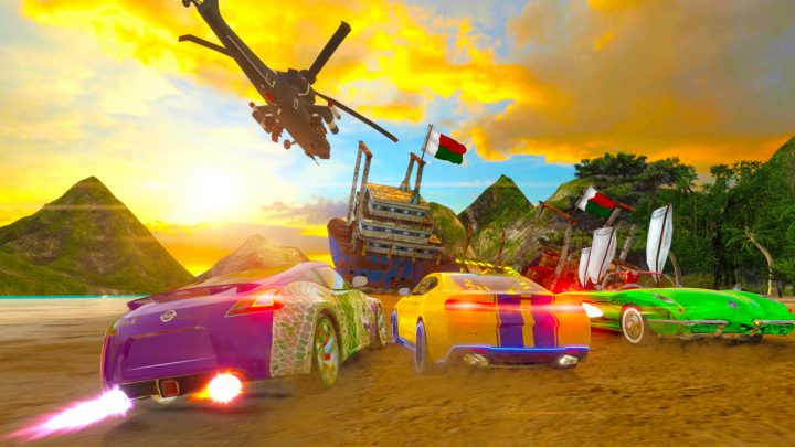 Cruis’n Blast llegará para Nintendo Switch el 14 de septiembre.