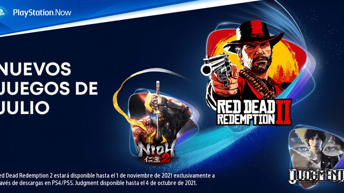 Red Dead Redemption 2 y Nioh 2 novedades del mes de julio en PlayStation Now
