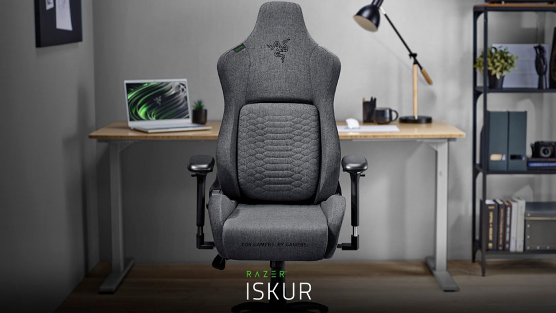 Razer presenta nuevos modelos en sus sillas gamer Iskur