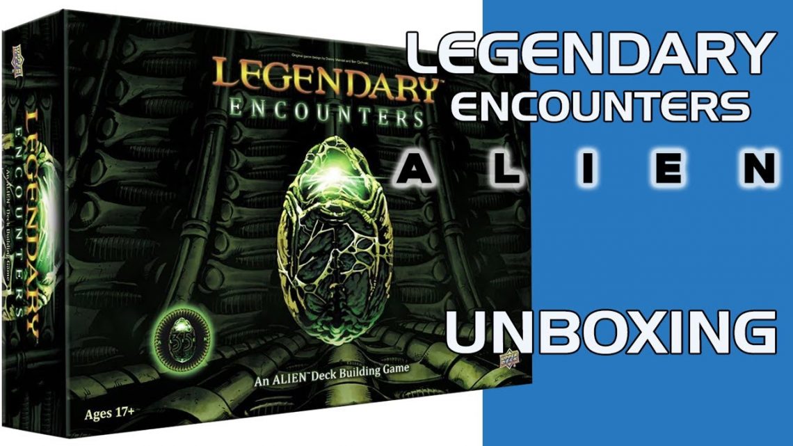 Unboxing de Legendary Encounters Alien de Upper Deck