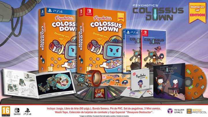 Colossus Down ya está disponible en dos ediciones físicas