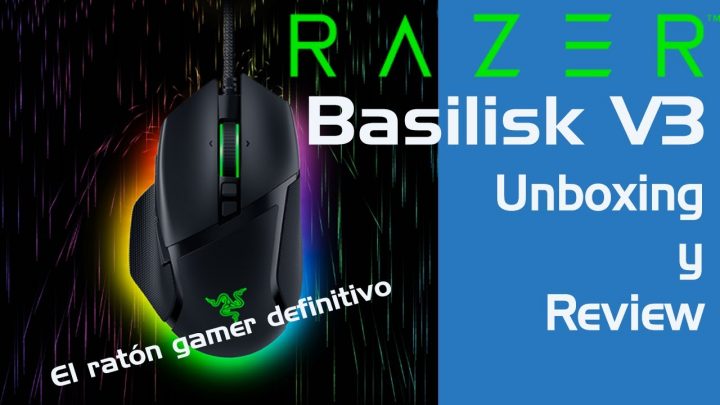 Unboxing y review Razer Basilisk V3