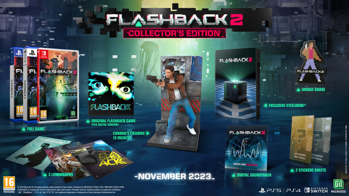 Flashback 2 enseña sus ediciones limitada y coleccionista