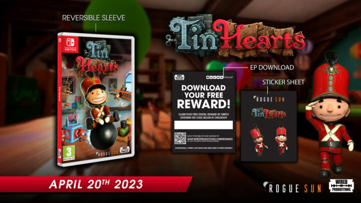 Tin Hearts ya disponible en formato físico para Nintendo Switch