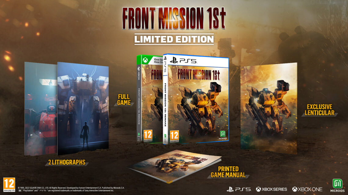 Front Mission 1st Remake llegará en formato físico para PlayStation 5 y Xbox