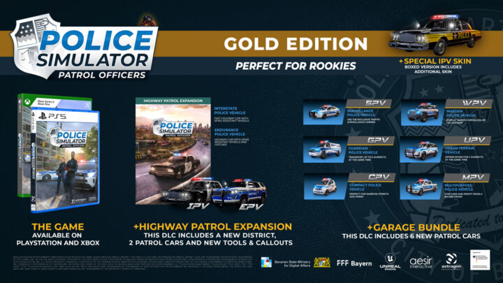 Police Simulator llegará en formato físico con su edición Gold