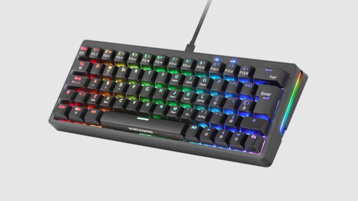 Así es el MKMINIPRO, el teclado más pequeño de MarsGaming