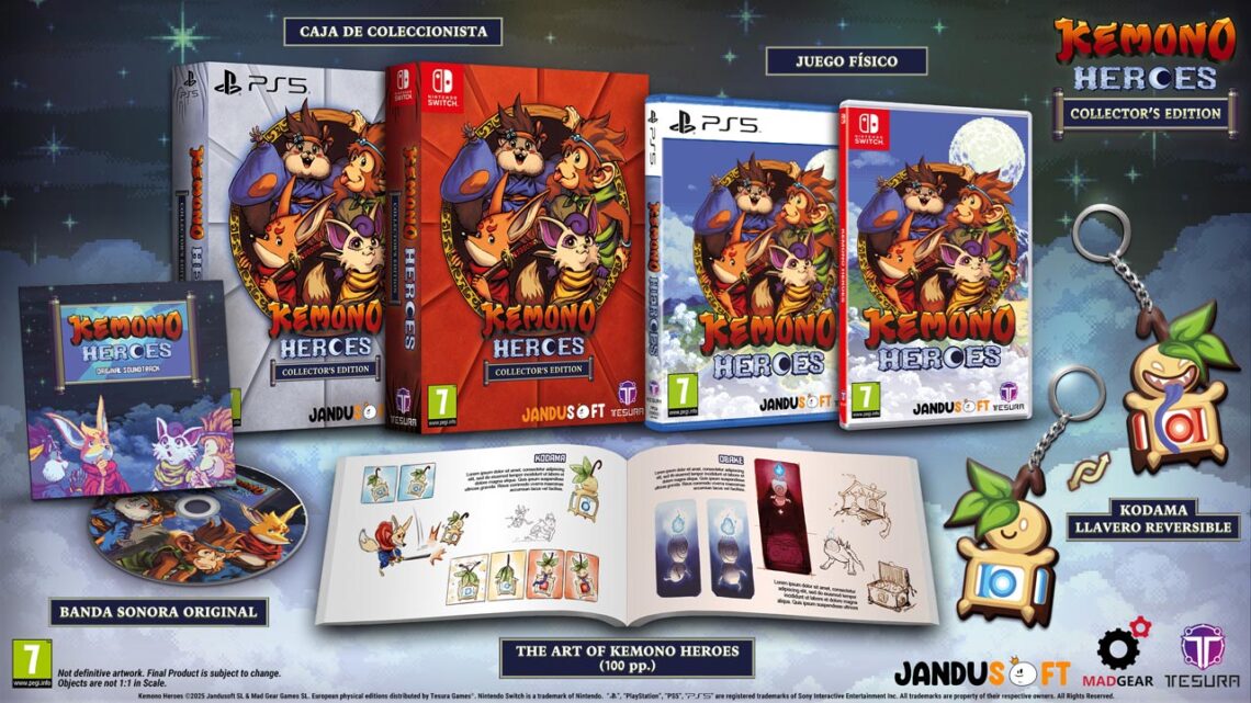 Kemono Heroes tendrá una gran edición coleccionista