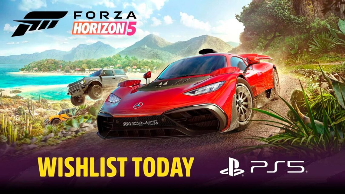 Forza Horizon 5 llega por sorpresa a PlayStation 5