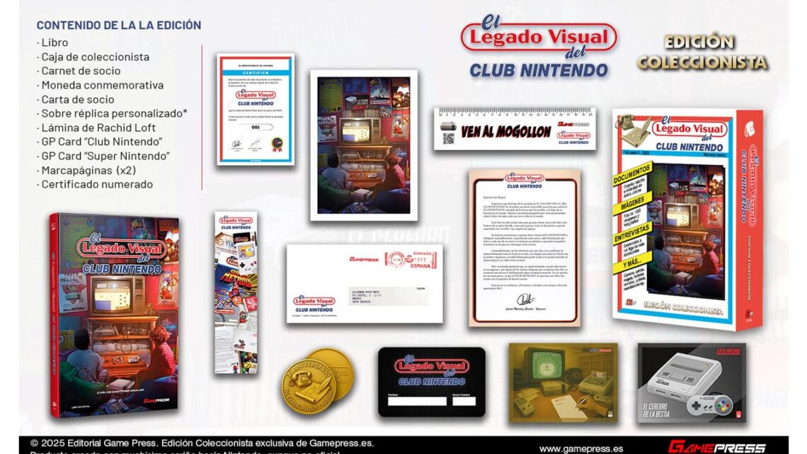 Ya esta a la venta «El Legado Visual del Club Nintendo»
