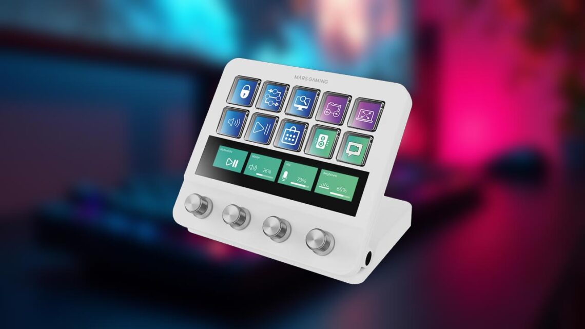 Mars Gaming lanza el MSD-PRO, su nuevo deck para Streamer