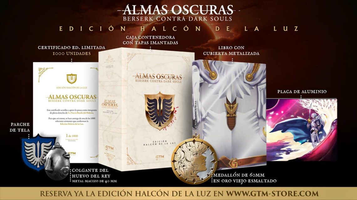 Almas Oscuras: Berserk contra Darks Souls, el nuevo libro de Adrian Suarez y GTM Almas Oscuras: Berserk contra Darks Souls, el nuevo libro de Adrian Suarez y GTM