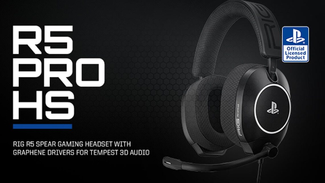RIG R5 PRO HS: Los auriculares gaming con tecnología de grafeno que van a revolucionar el audio en PS5