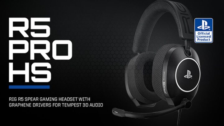 RIG R5 PRO HS: Los auriculares gaming con tecnología de grafeno que van a revolucionar el audio en PS5
