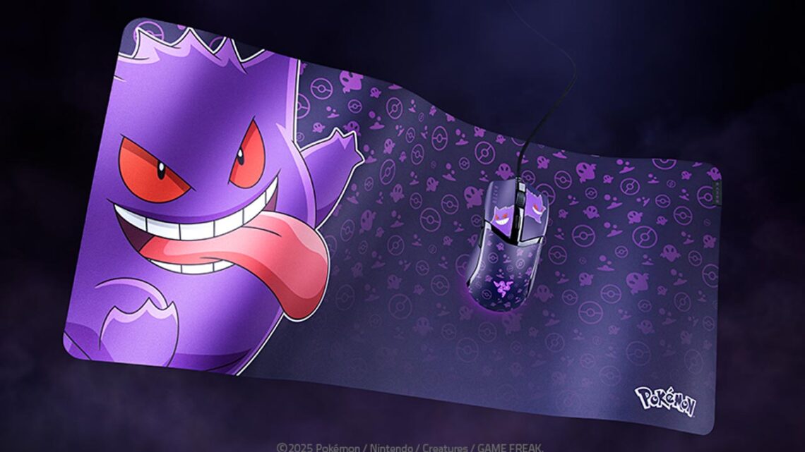 Gengar invade tu setup: Razer lanza nuevos periféricos Pokémon con estilo fantasmal